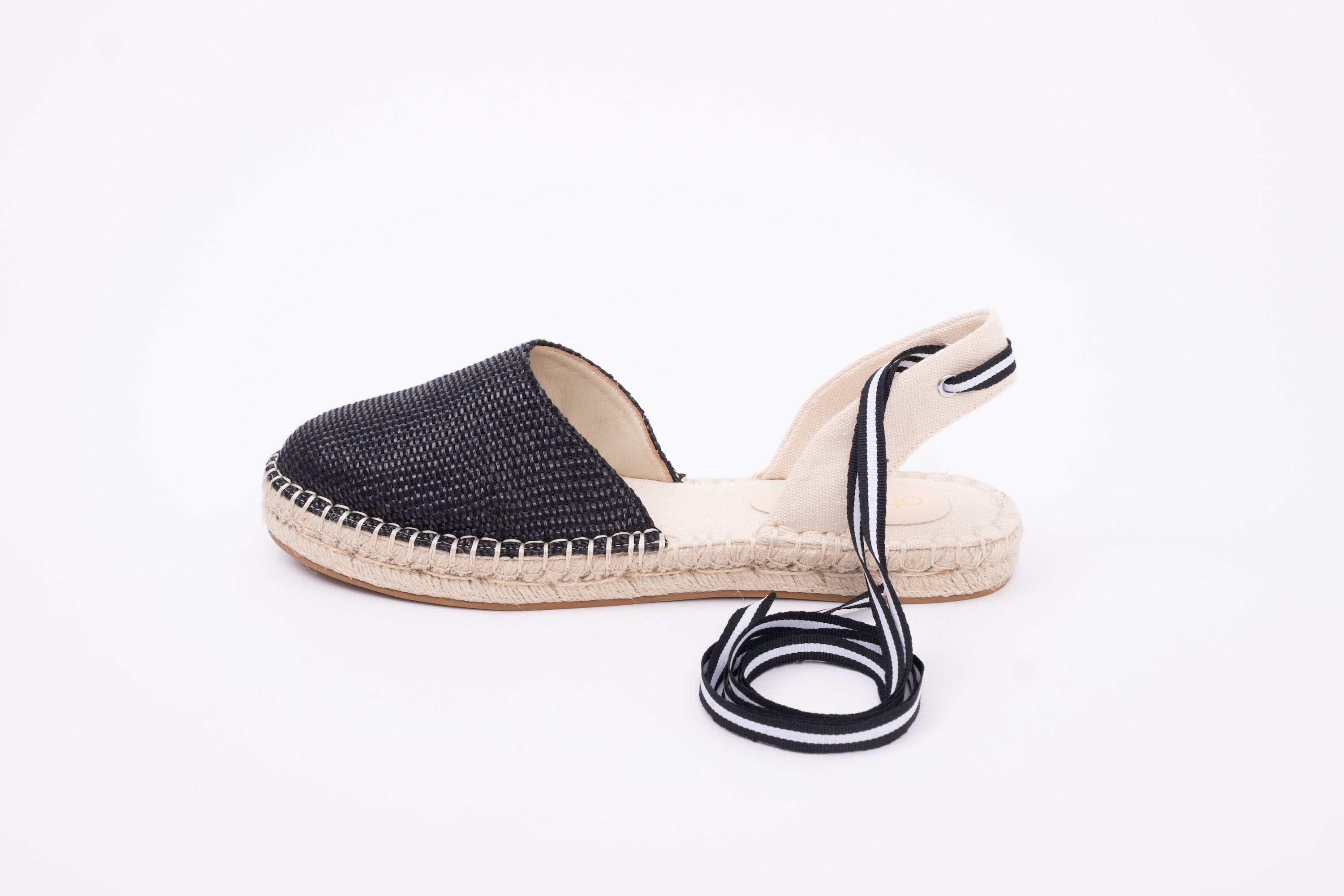 CLARA ESPADRILLE | BLACK | Women's Sandal | UK 8-12 | EU 42-46 â Otto + Ivy