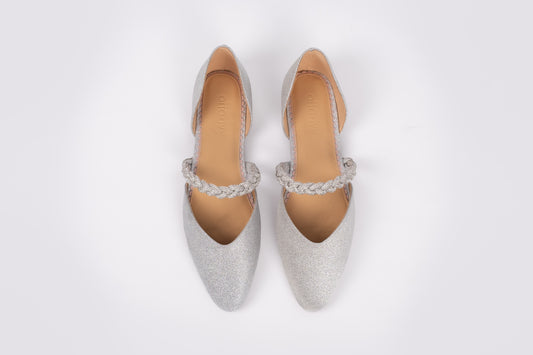AMBER FLAT (SILVER)
