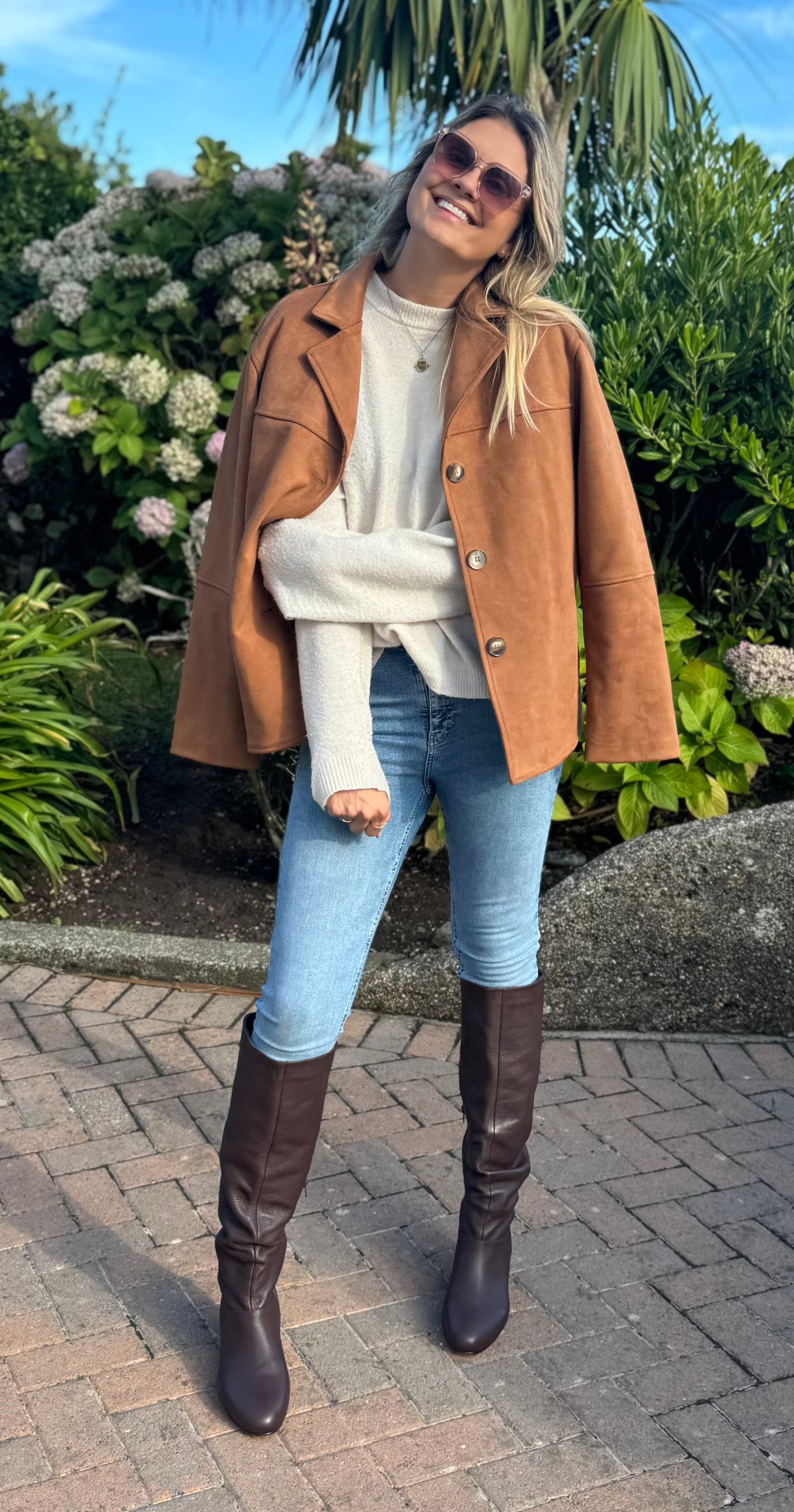 EVELYN BOOT (BROWN LEATHER)
