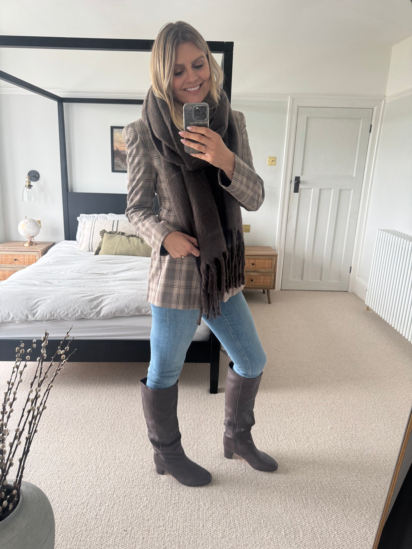 EVELYN BOOT (BROWN LEATHER)