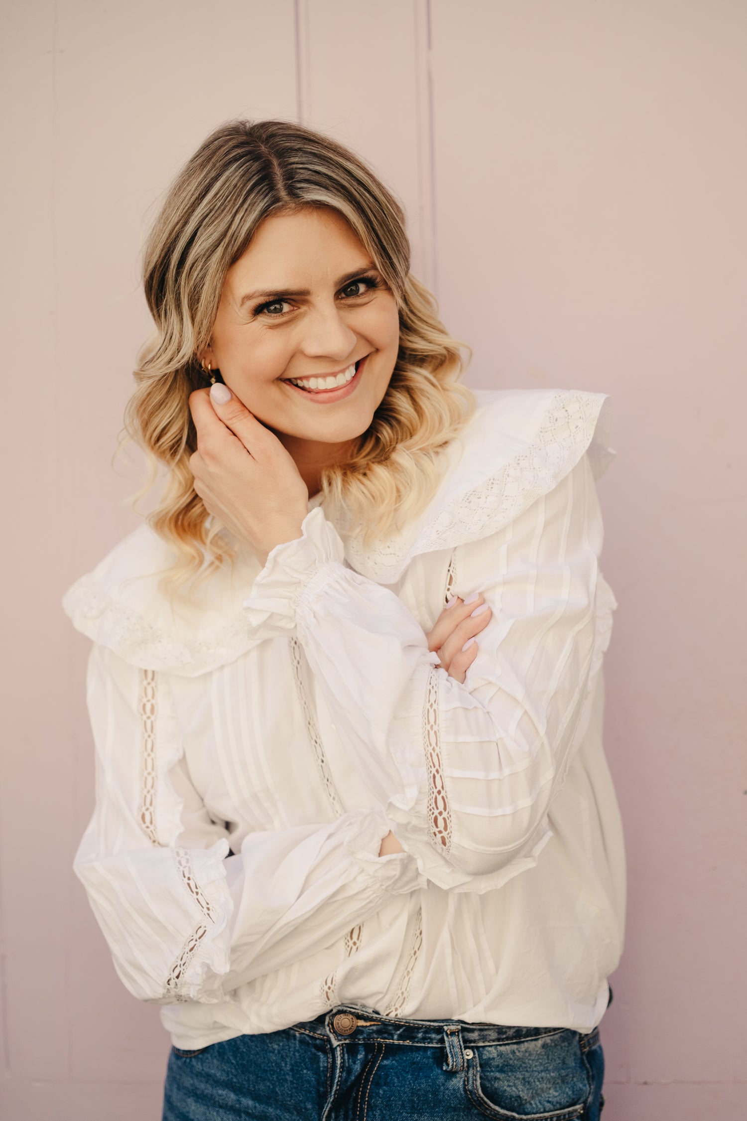 Founder Laura Schofield Large sized footwear brand for women with big feet.