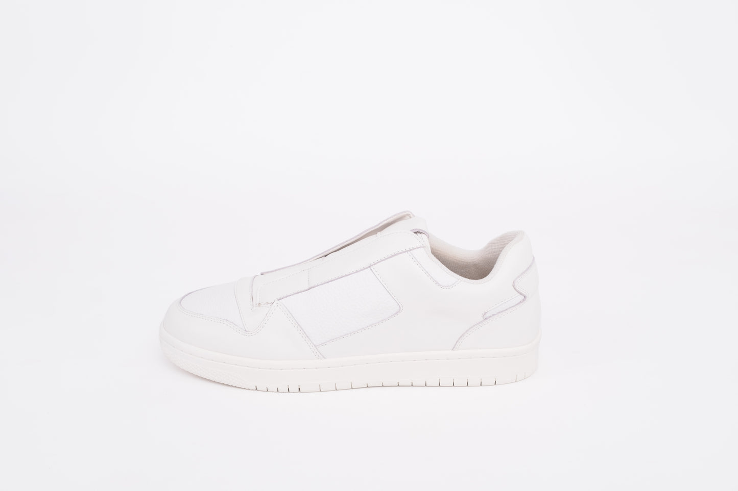 Side profile of Aria Trainer, womens shoes in larger sizes available in sizes 8-12