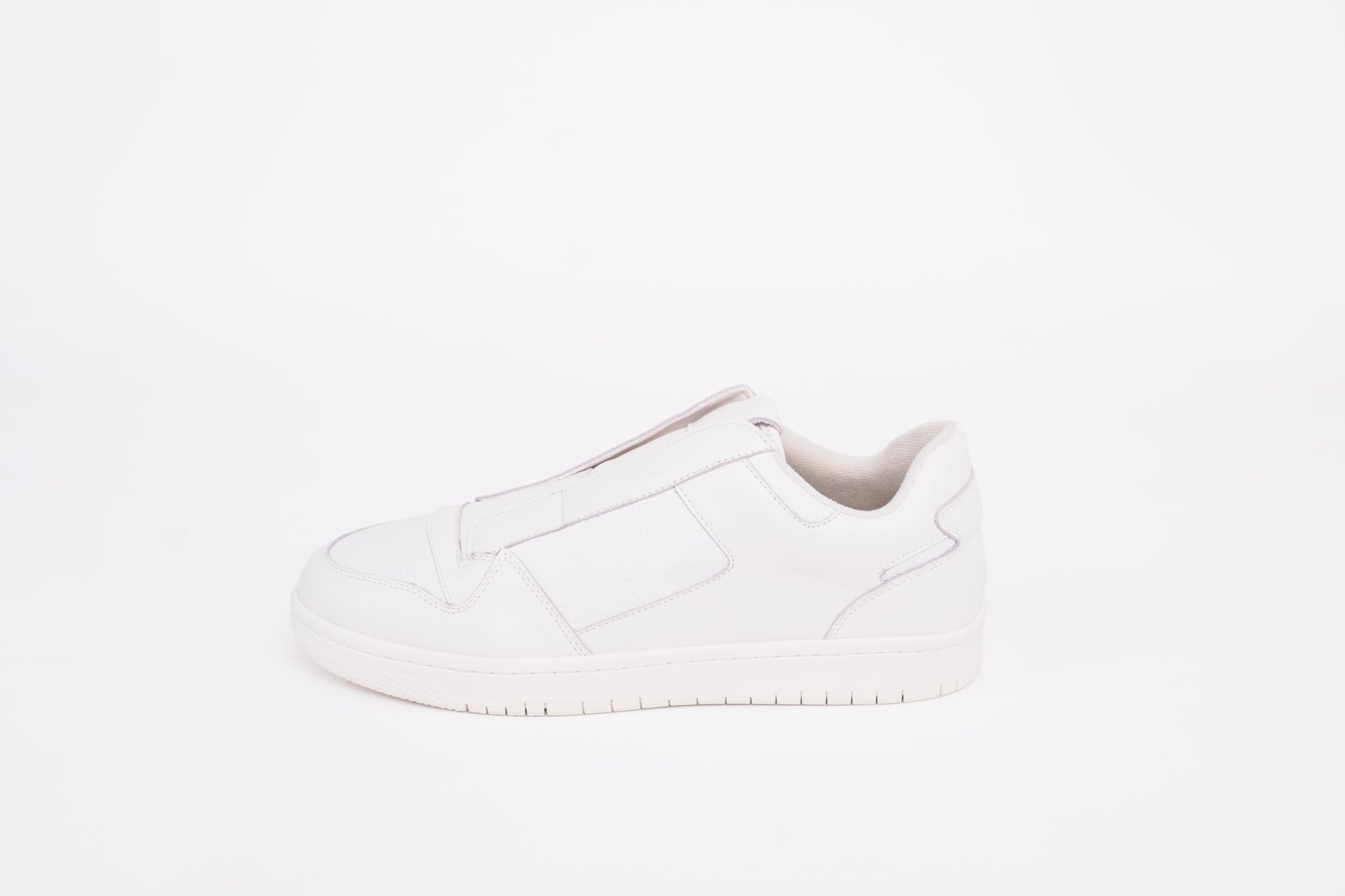 Side profile of Aria Trainer, womens shoes in larger sizes available in sizes 8-12