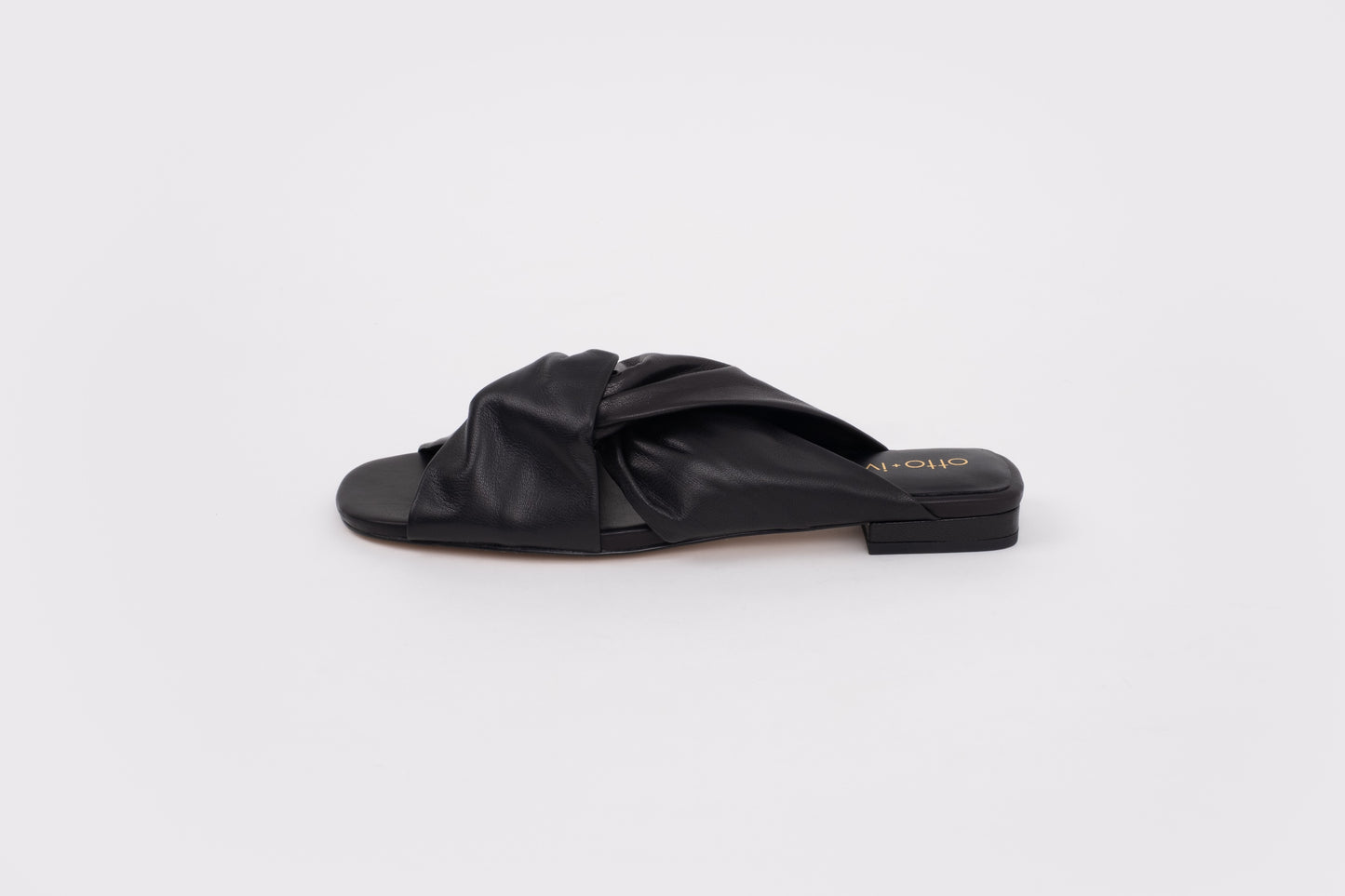 Side shot of womens large size sandal in sizes 8-12