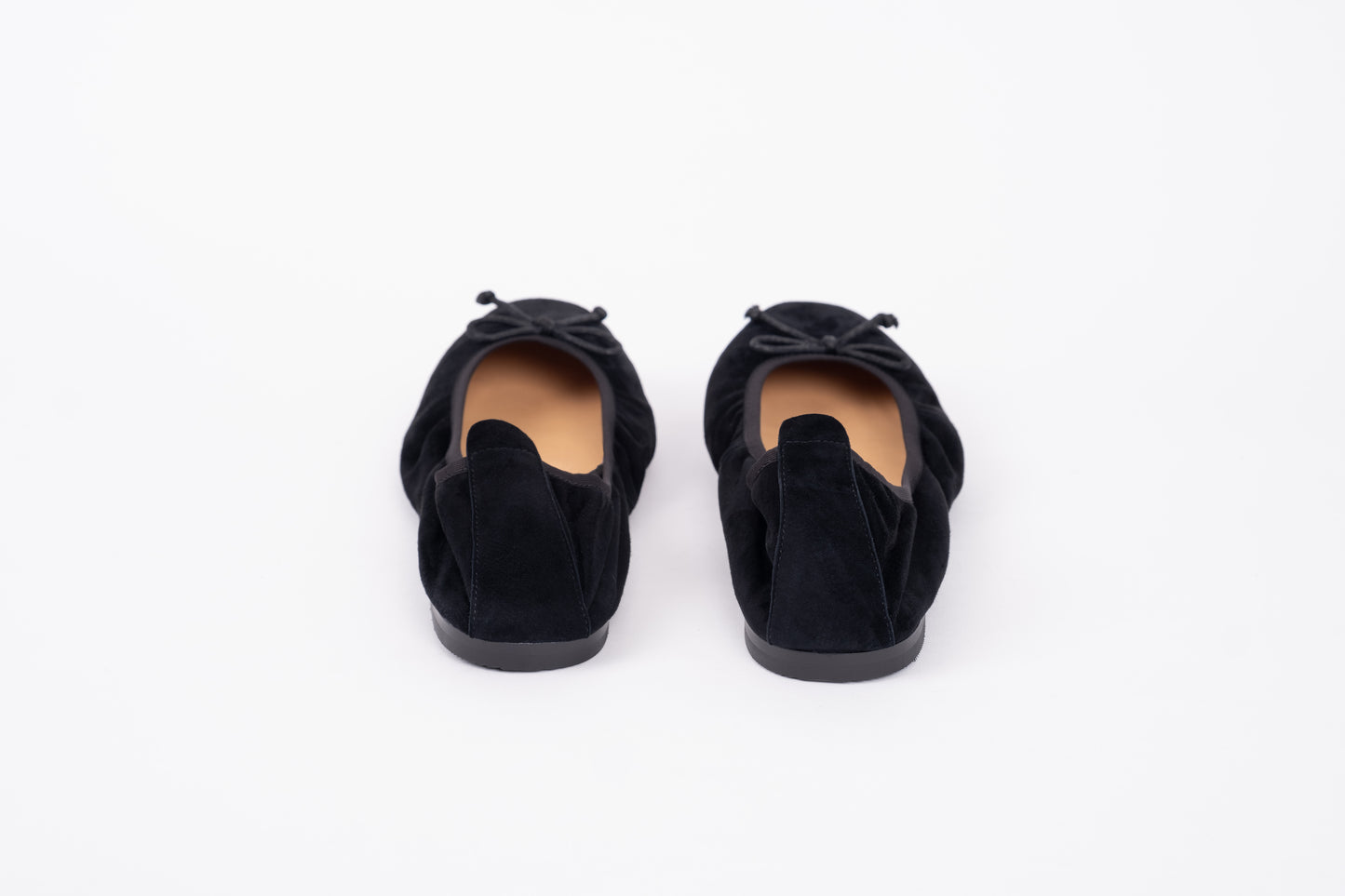OLIVIA FLAT (BLACK SUEDE)