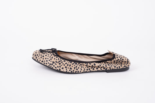 OLIVIA FLAT (CHEETAH SUEDE)