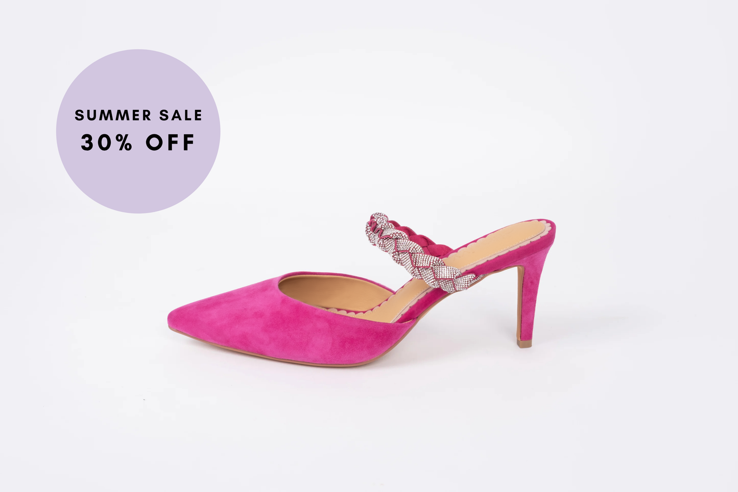 ABIGAIL MULE (FUCHSIA)
