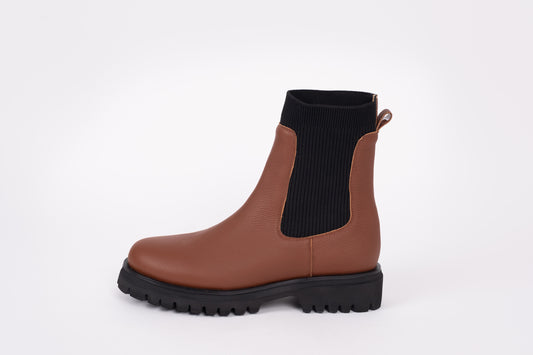 MARNIE BOOT (BROWN)