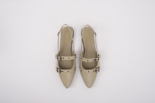 TAYLOR SLINGBACK (TAUPE)