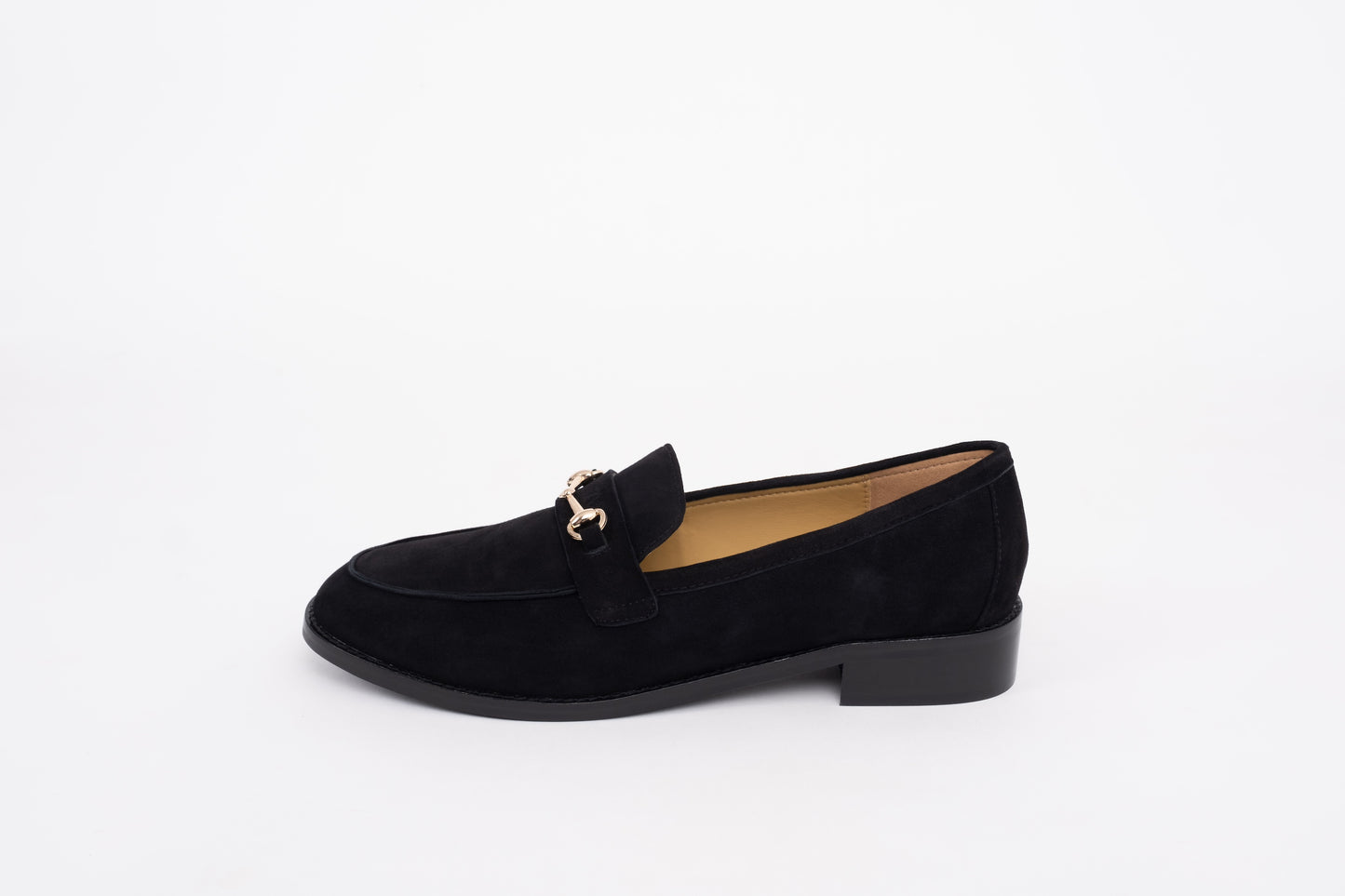 BETSY LOAFER (BLACK SUEDE)