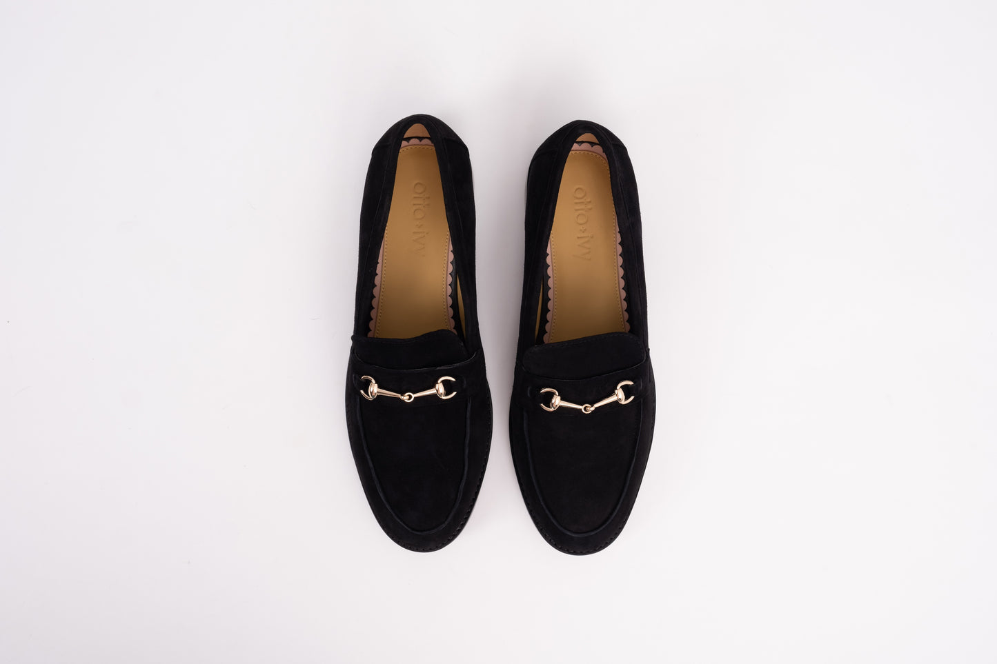 BETSY LOAFER (BLACK SUEDE)