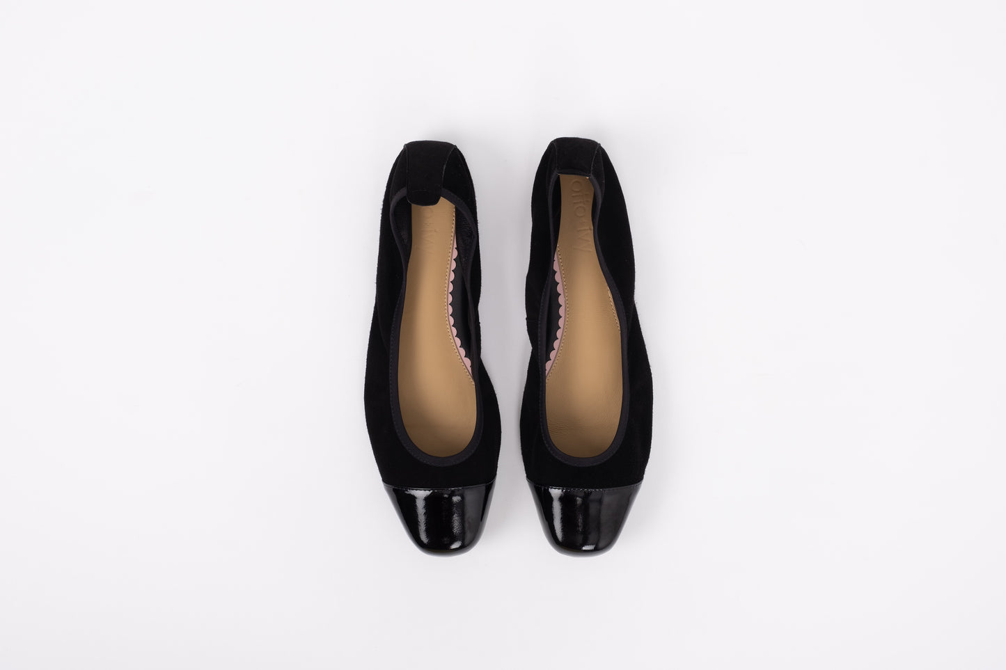 NANCY FLAT (BLACK/BLACK)