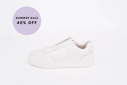 ARIA SLIP-ON TRAINER (WHITE)