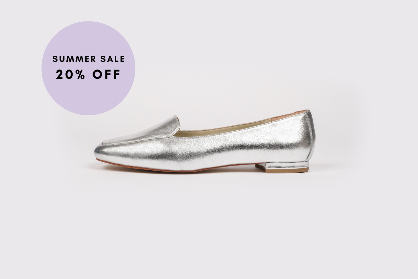 AUBREY FLAT (SILVER)