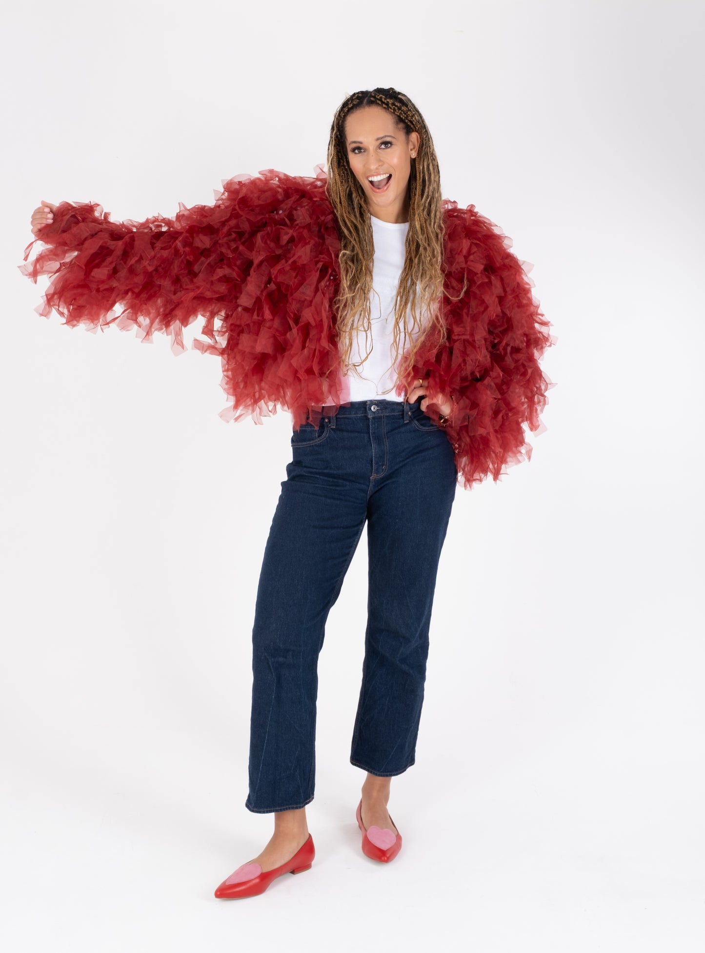 ROSIE FLAT (RED/PINK)