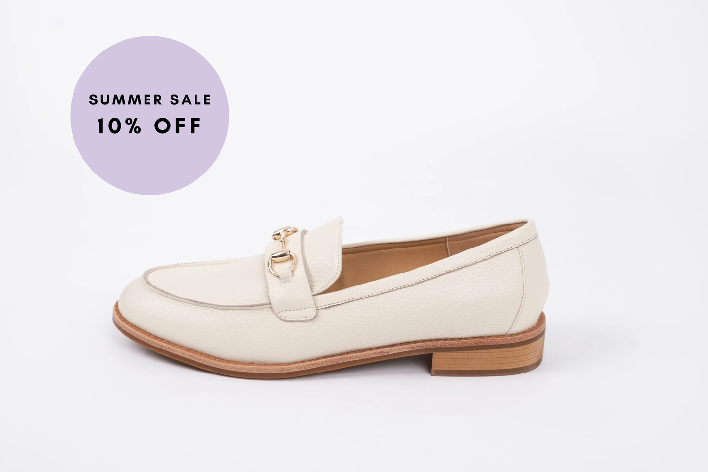 BETSY LOAFER (CREAM)