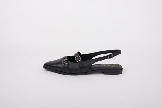 TAYLOR SLINGBACK (BLACK)