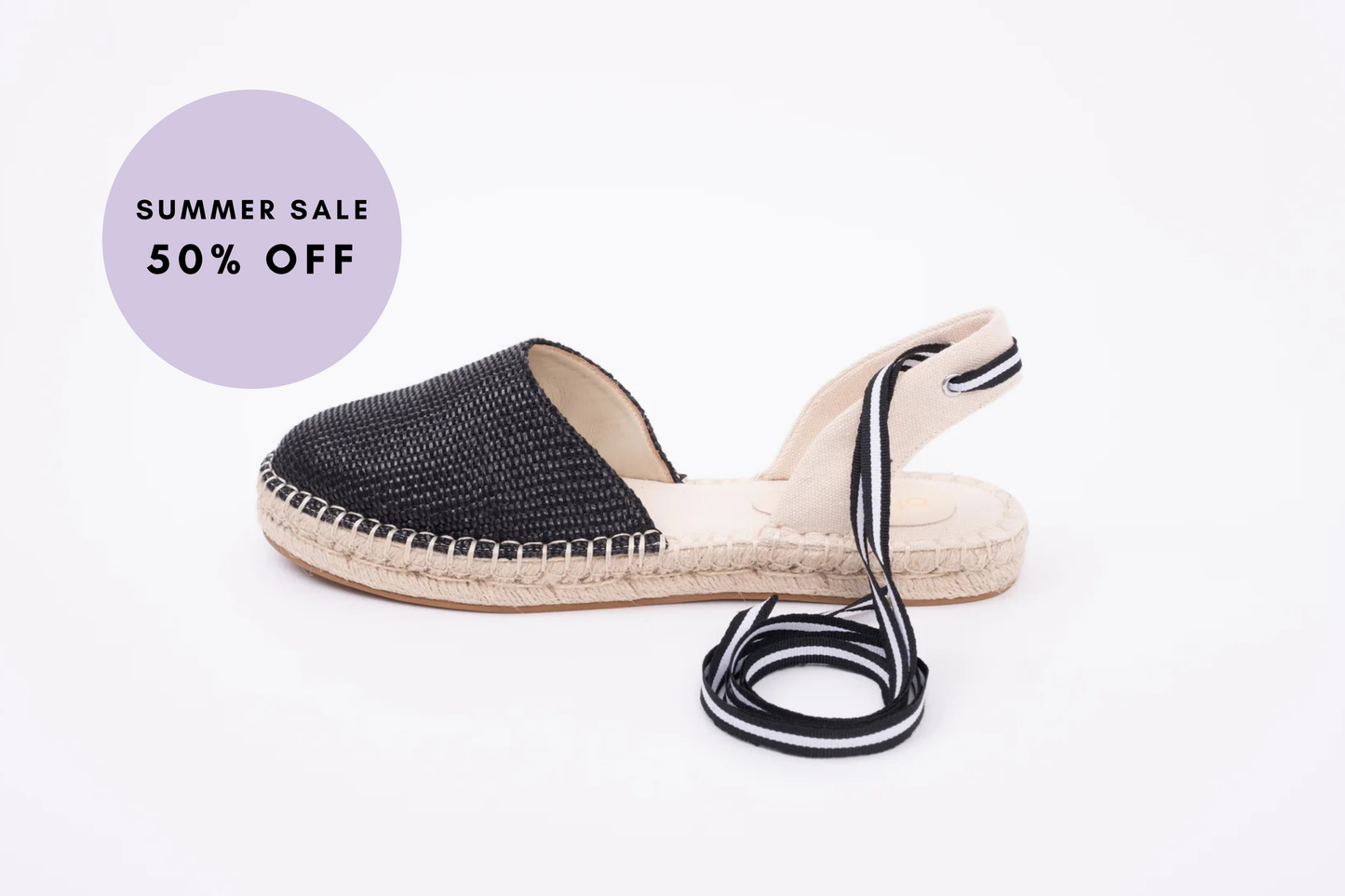 CLARA ESPADRILLE (BLACK)