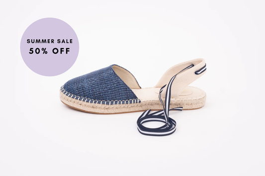 CLARA ESPADRILLE (NAVY)
