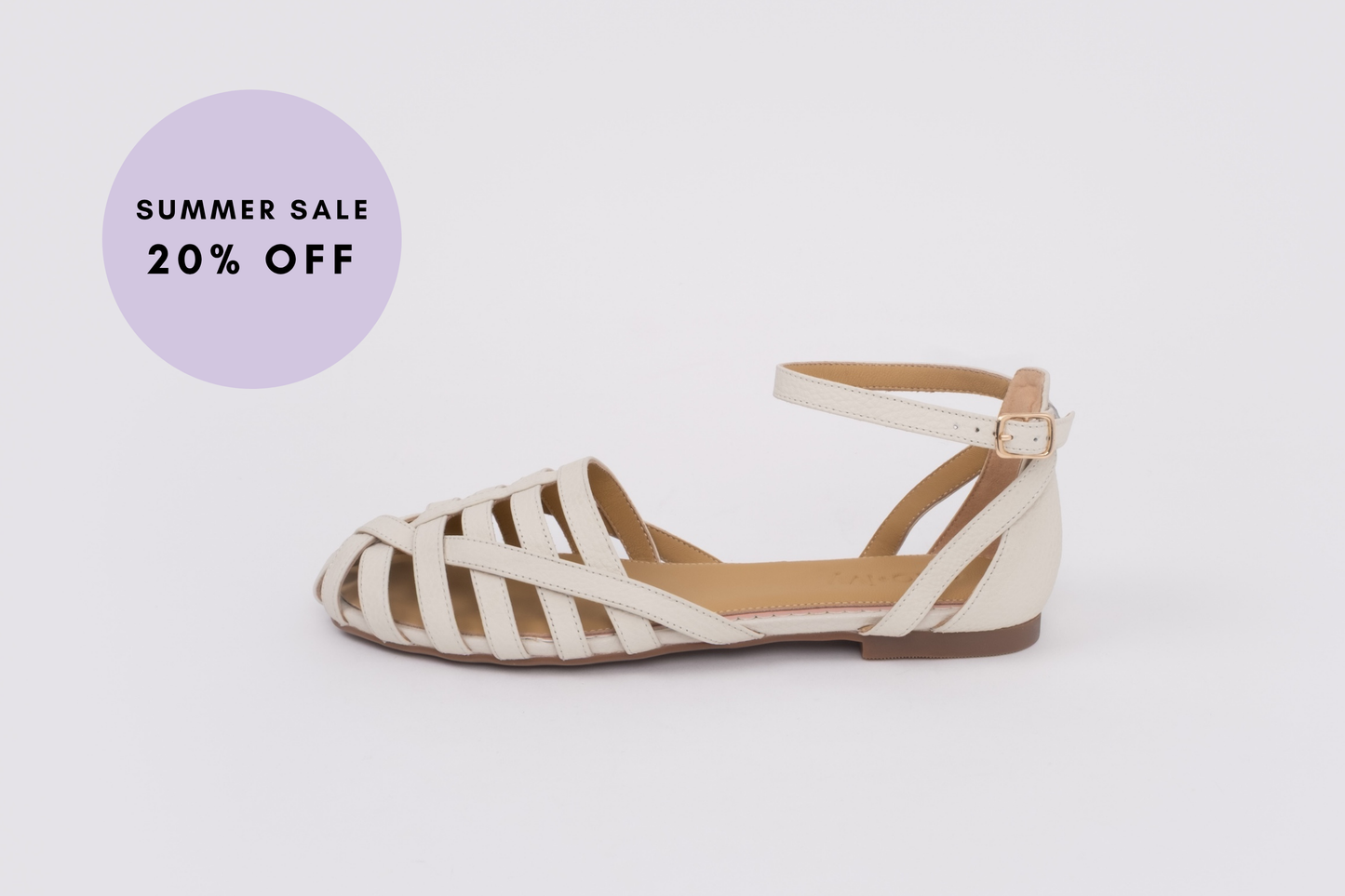 DAISY SANDAL (STONE)