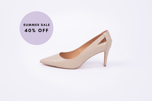 FLORENCE COURT (BEIGE CROC)