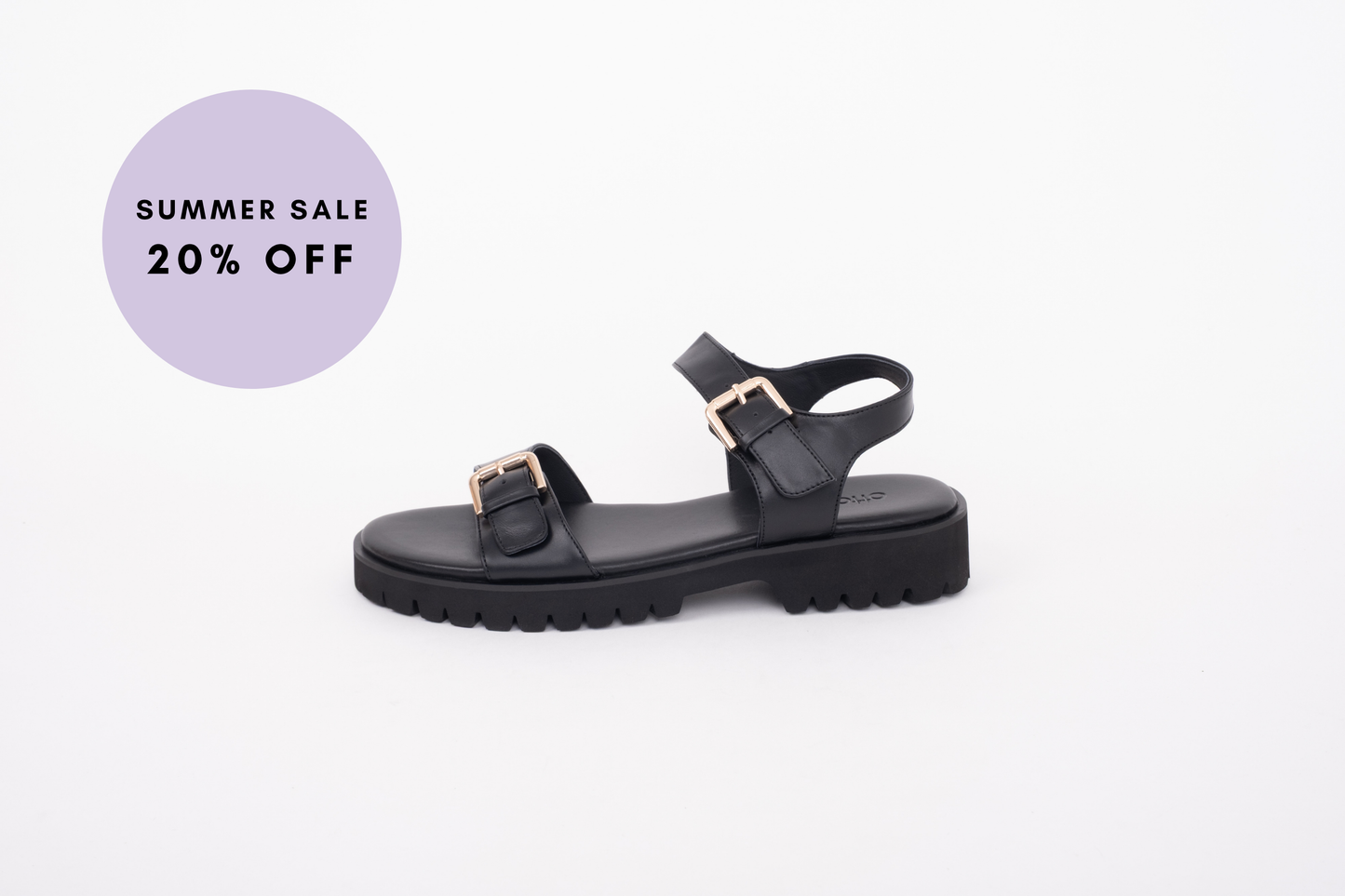 GEORGIA SANDAL (BLACK)