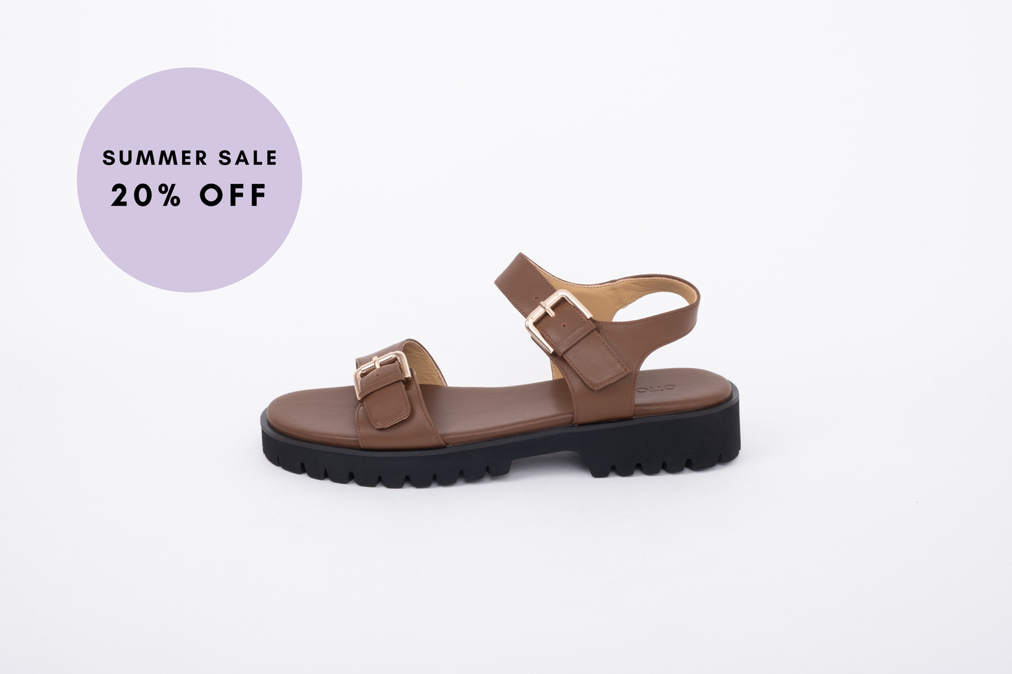 GEORGIA SANDAL (TAN)