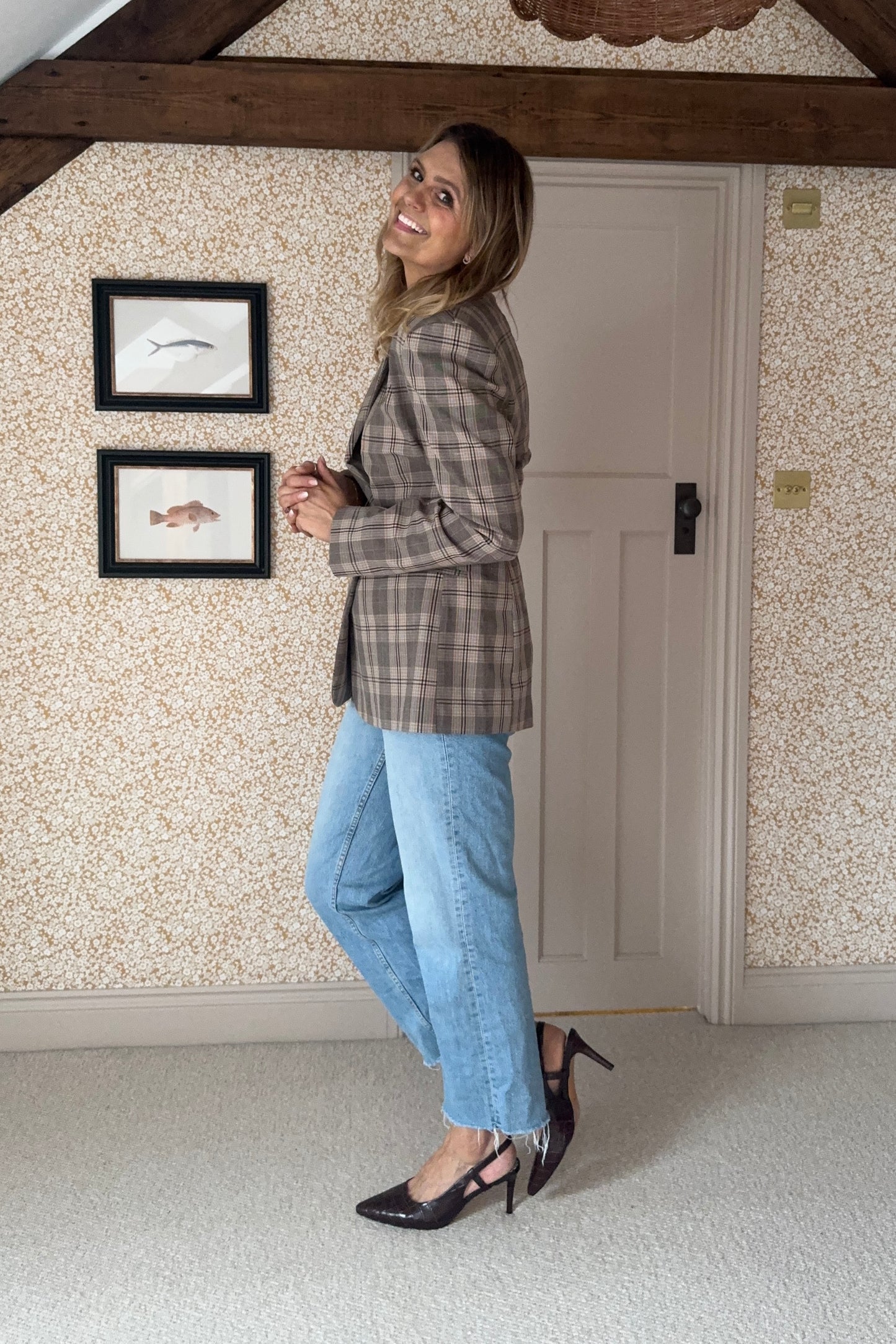 MYAH SLINGBACK (BROWN CROC)