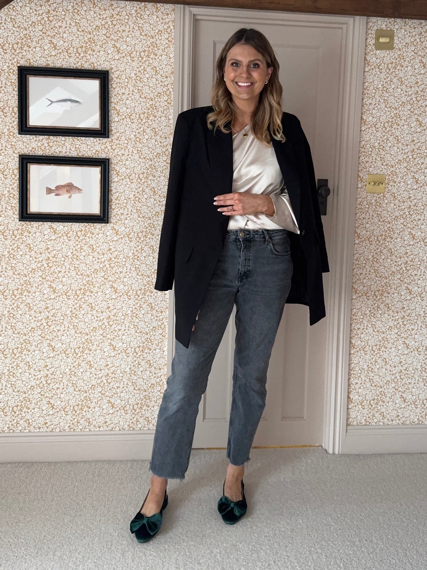 SOPHIA SLINGBACK (EMERALD VELVET)