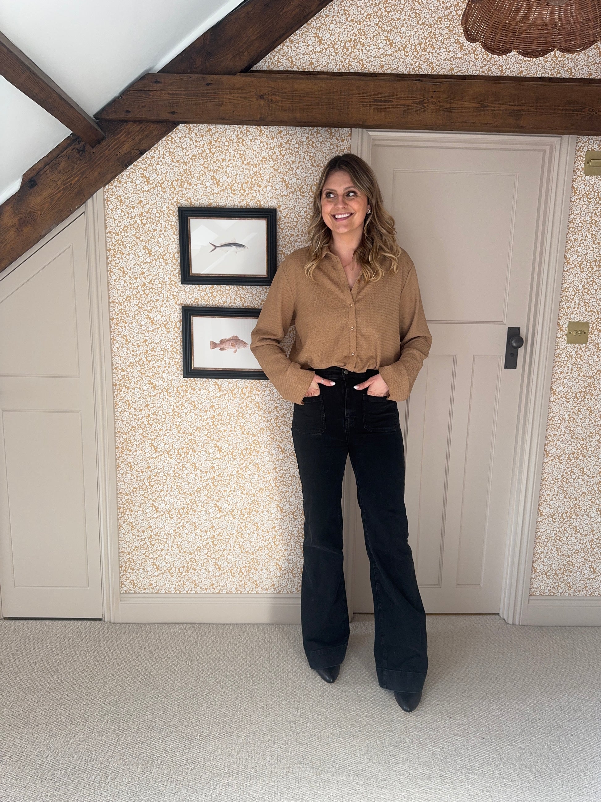 large size womens back leather kitten heeled boots in sizes 8 9 10 11 12 