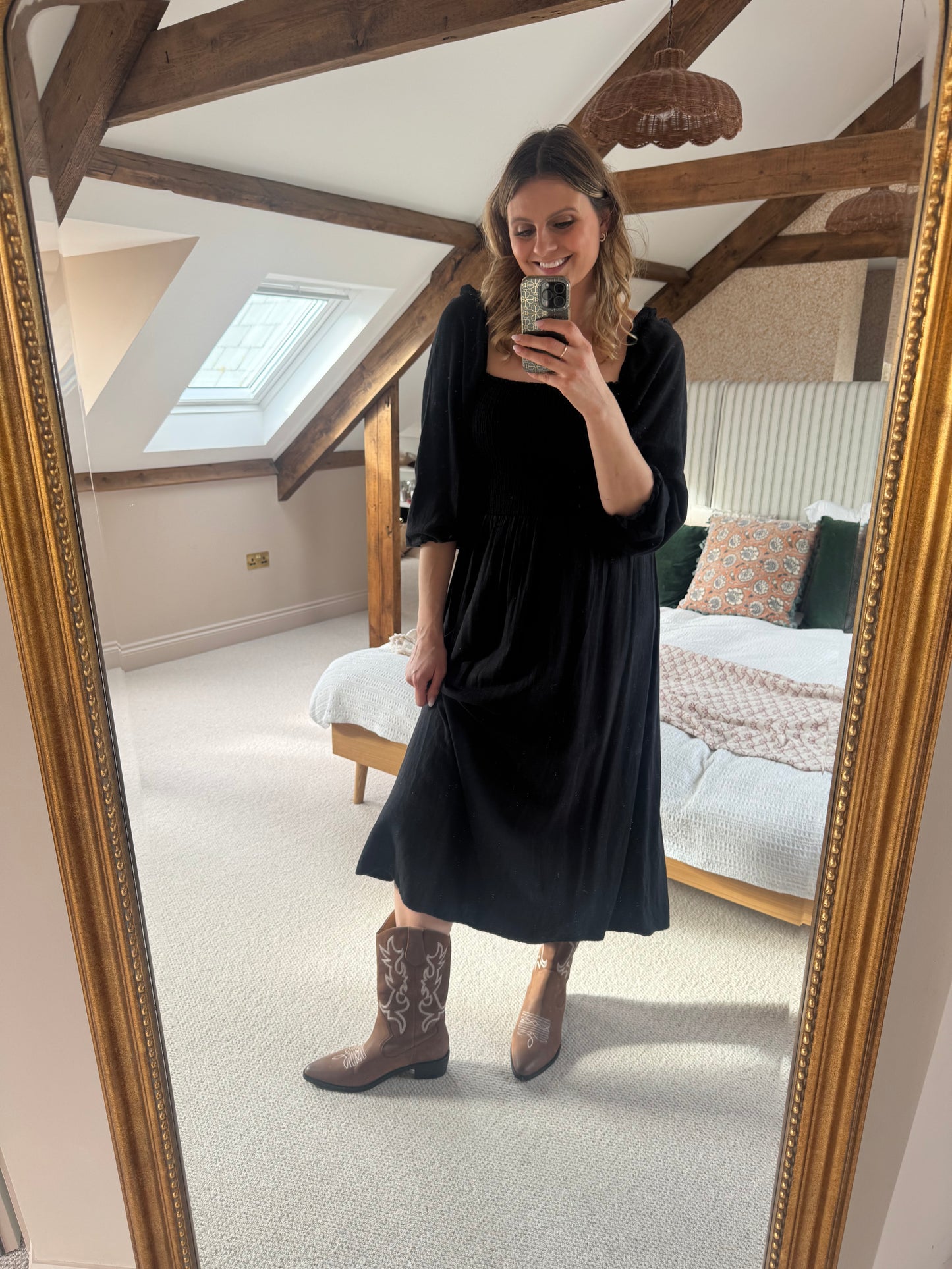 large size womens brown cowboy western festival boot in sizes 8 9 10 11 12