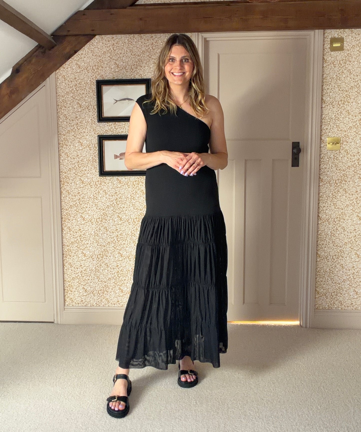 GEORGIA SANDAL (BLACK)