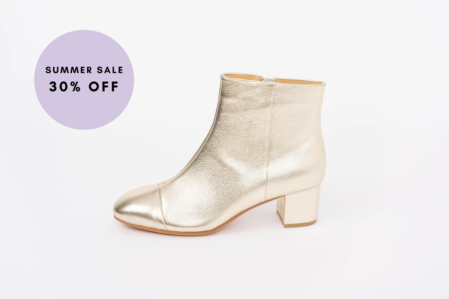 IZZY BOOT (GOLD)