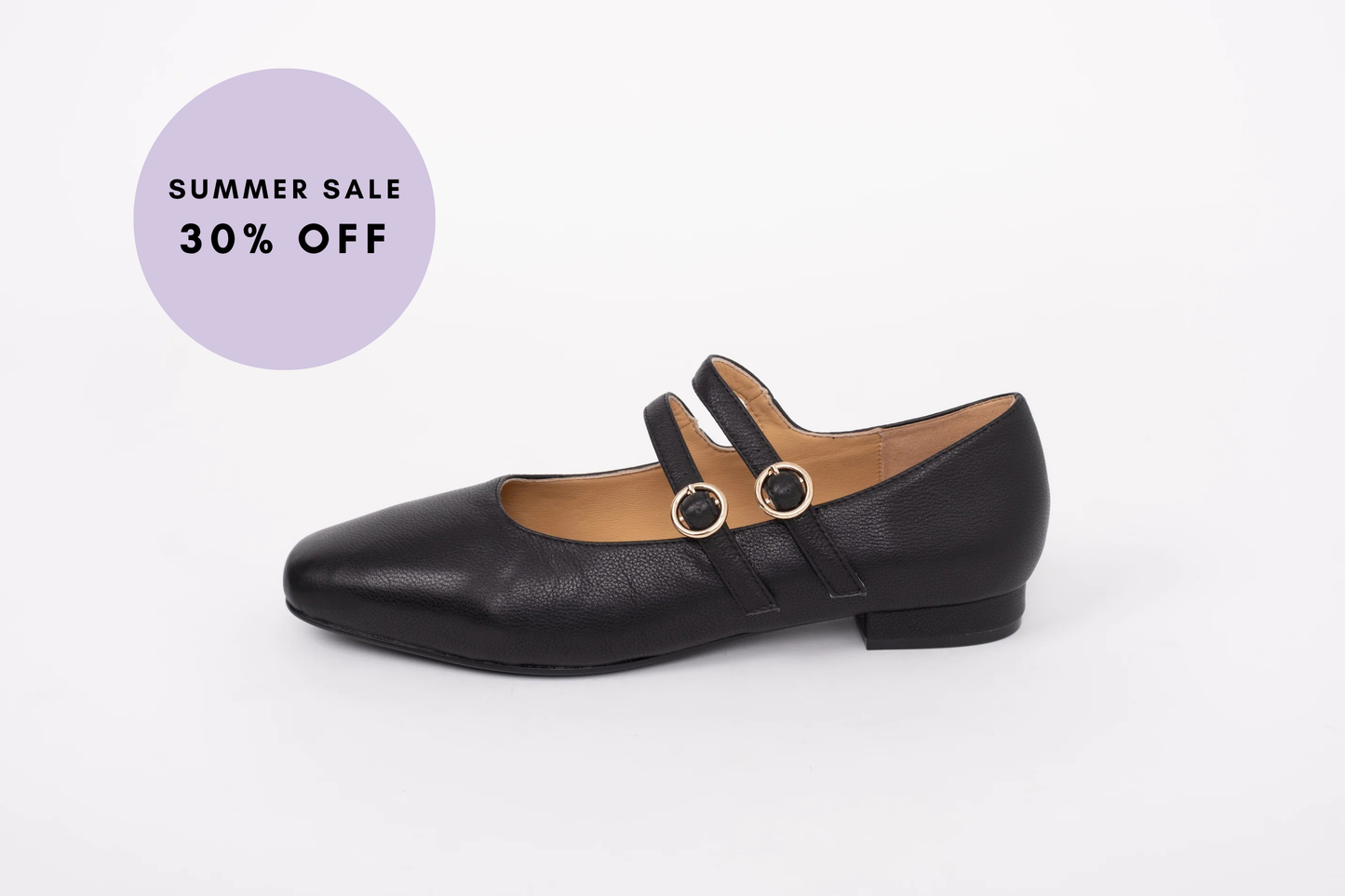 JEMIMA FLAT (MATTE BLACK)