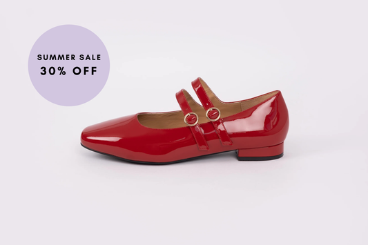 JEMIMA FLAT (RED)