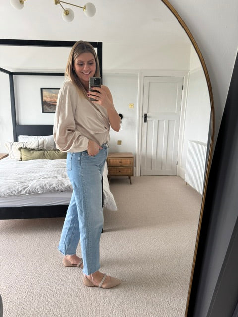 large size womens beige nude suede flat shoes available in larger sizes 42-46 standard and wide fit