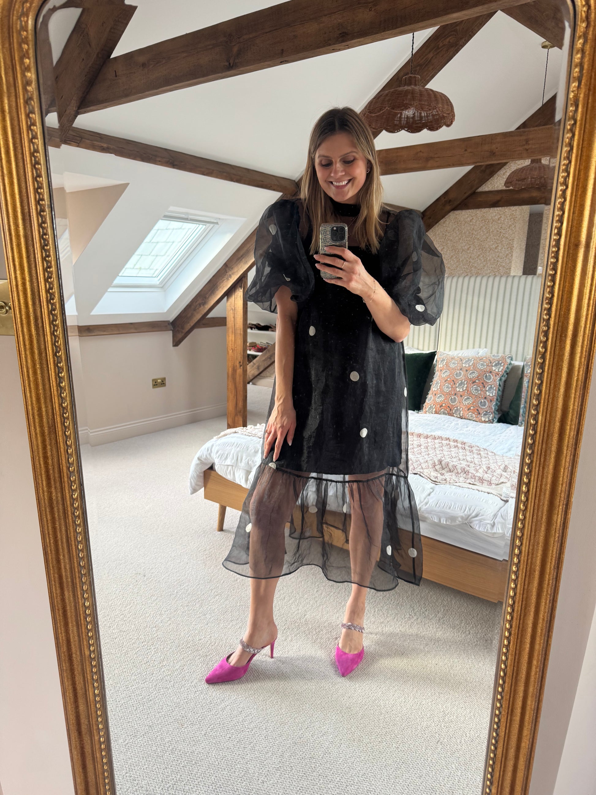 pink large sized womens heels in fuchsia pink with sparkly strap in larger sizes 42-46 standard and wide fit,