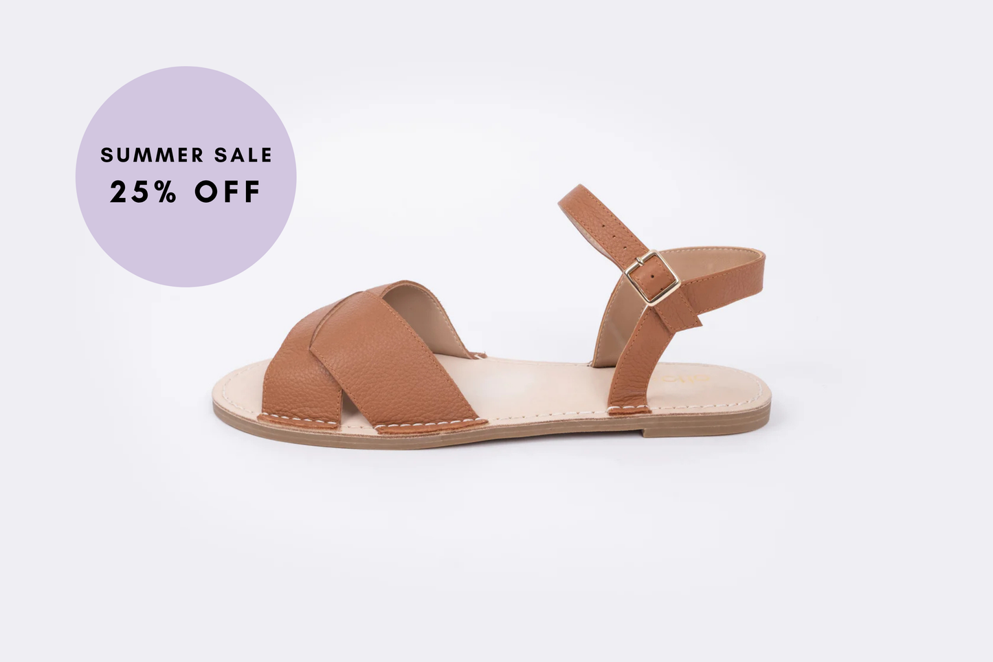 ORLA SANDAL (TAN)