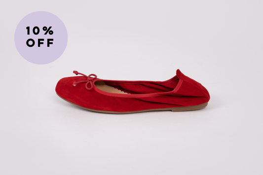 OLIVIA FLAT (RED)