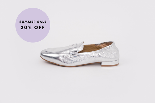 PENNY LOAFER (SILVER)