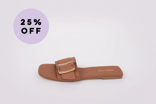 tan leather womens sandals in larger sizes with 25% off