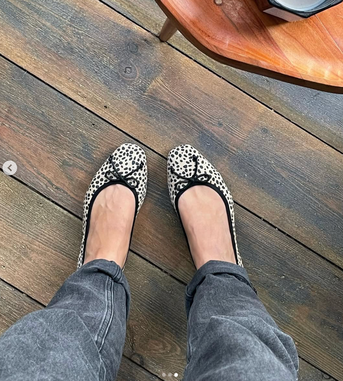 Large sizes cheetah ballet pumps available in sizes 42 -46