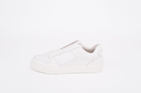 Side profile of Aria Trainer, womens shoes in larger sizes available in sizes 8-12