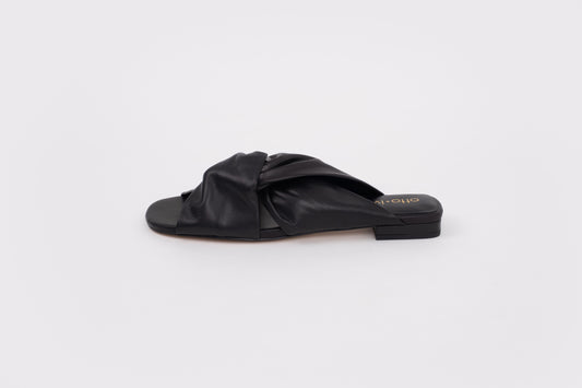 Side shot of womens large size sandal in sizes 8-12