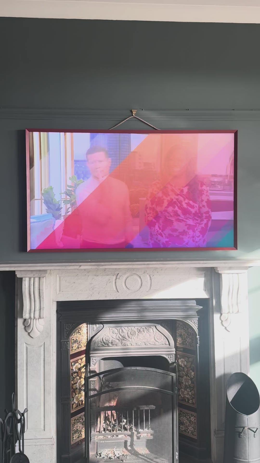 Alison hammond valentines heart flat shoes on this morning large size womens shoes