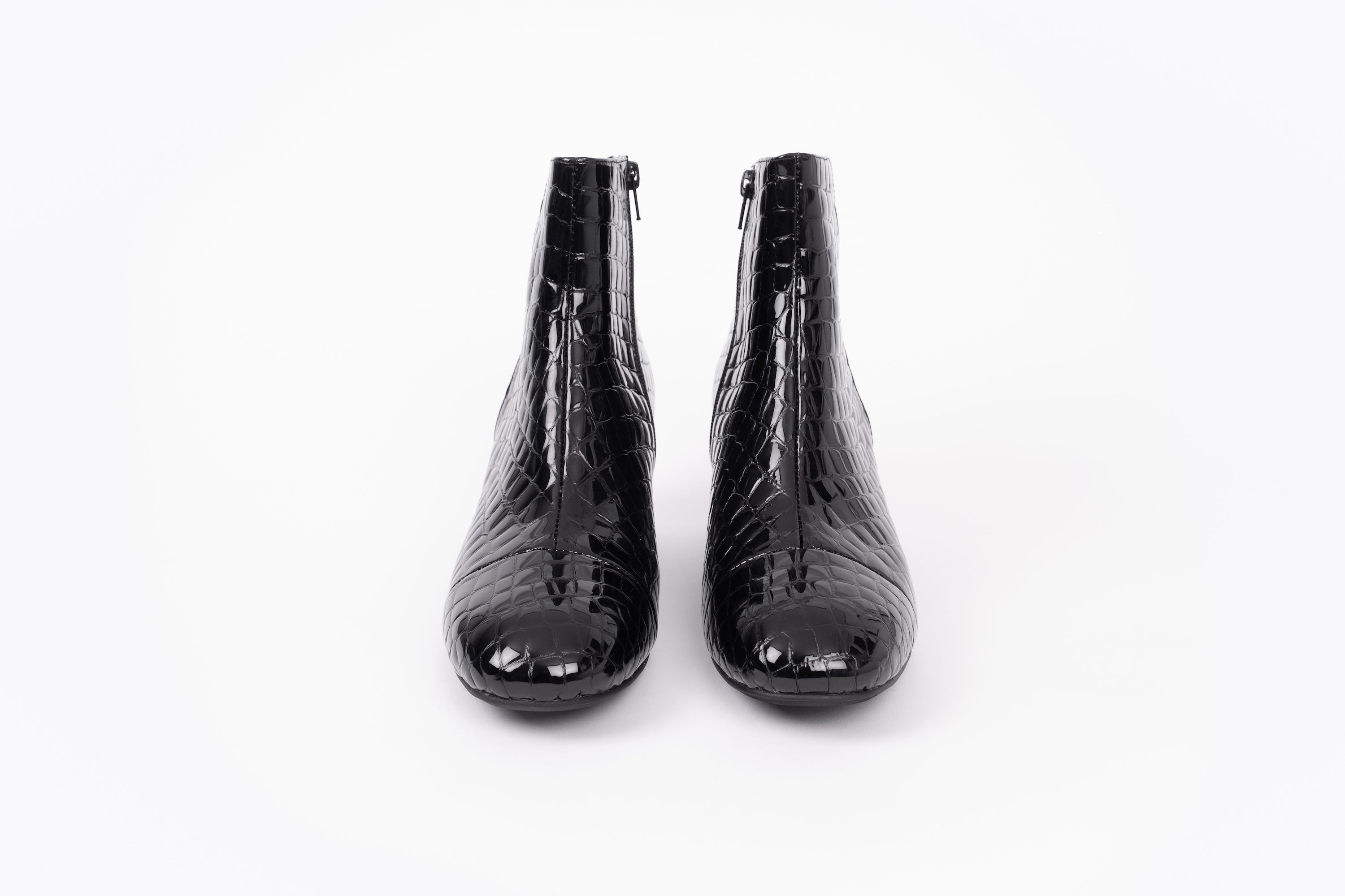 IZZY BOOT (BLACK CROC)